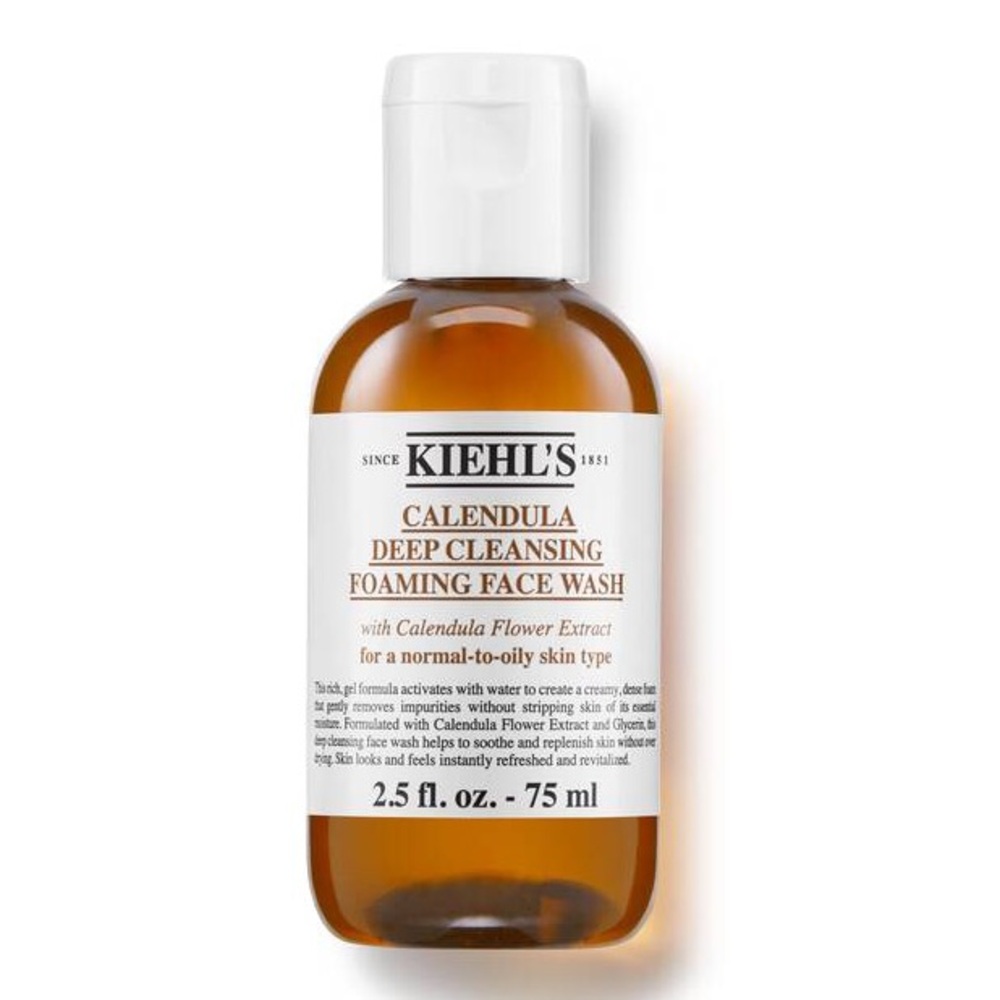 Kiehl's Calendula Deep Cleansing Foaming Face Wash, 2.5 fl. oz. / 75ml